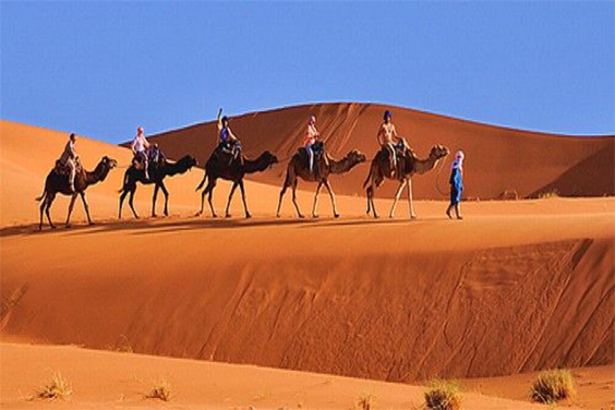 7 days from Marrakech to Fes Desert tour
